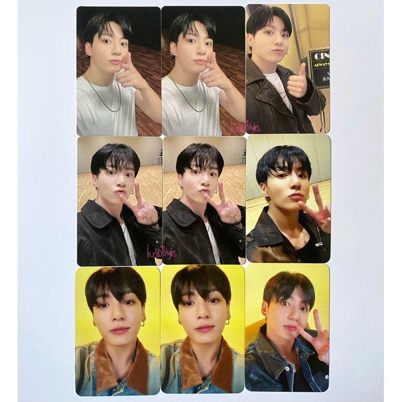 Jual Photocard Jungkook BTS Golden YZY Yetimall China