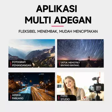 Neepho 2588 Tripod Multifungsi Photography Kamera Cellphone DSLR Aluminium Holder Accessories