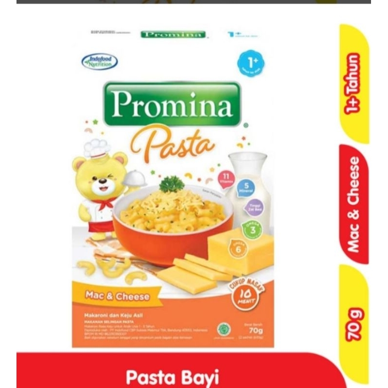 Jual Promina Pasta Mac n Cheese 70gram isi 2 Sachet @35g Promina Pasta ...