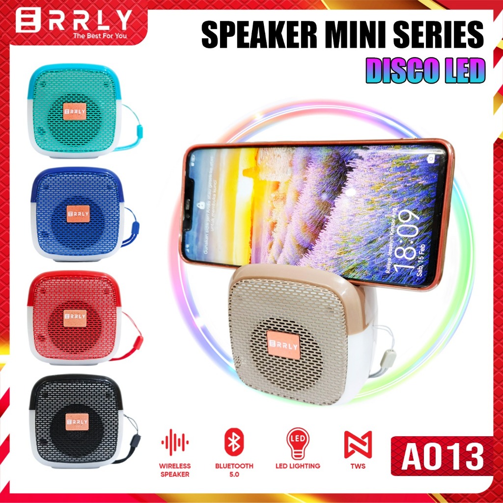Jual Speaker Bluetooth A013 Wireless Portable Lampu Led RGB MegaBass ...
