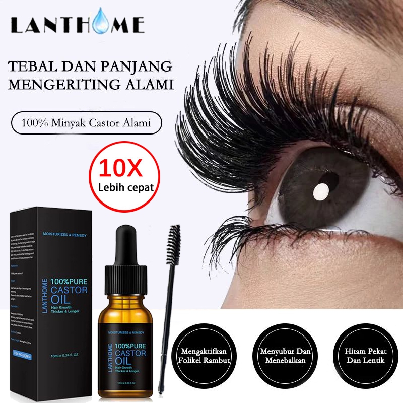 Jual Lanthome Eyelash & Eyebrow Growth Serum 10ML / Serum Penumbuh Alis