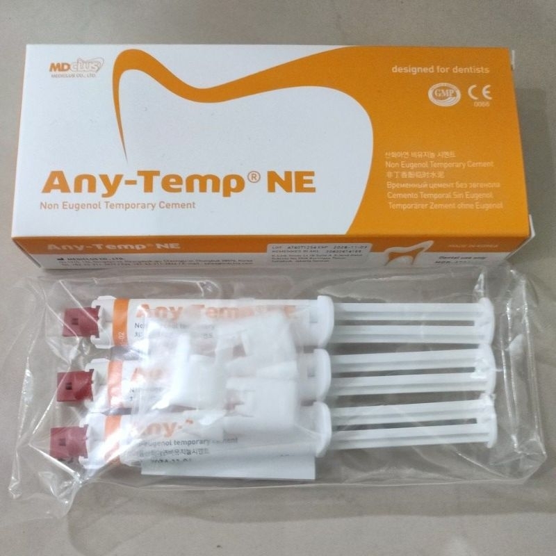 Jual TEMPORARY CROWN & BRIDGE Non Eugenol ( 1 Syringe ) Any-Temp NE ...