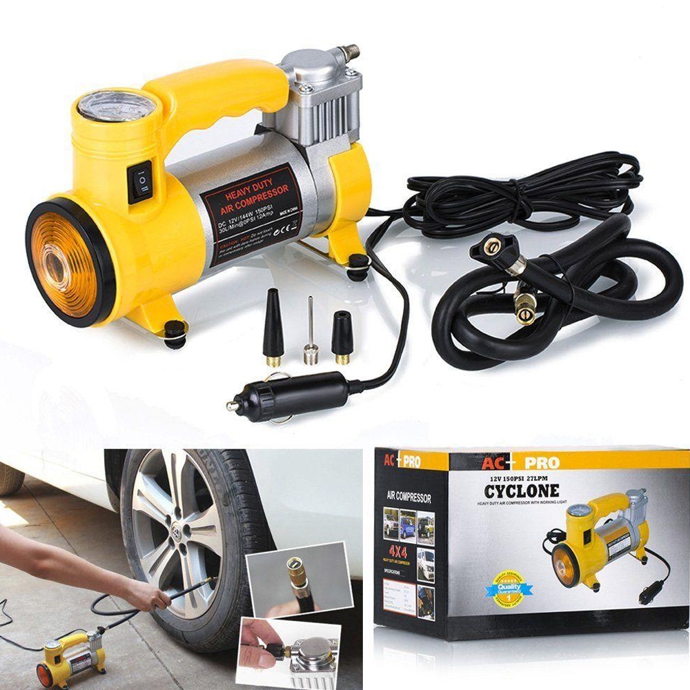 Jual Portable Cyclone Air Compressor - pompa angin 150 PSI | Shopee ...
