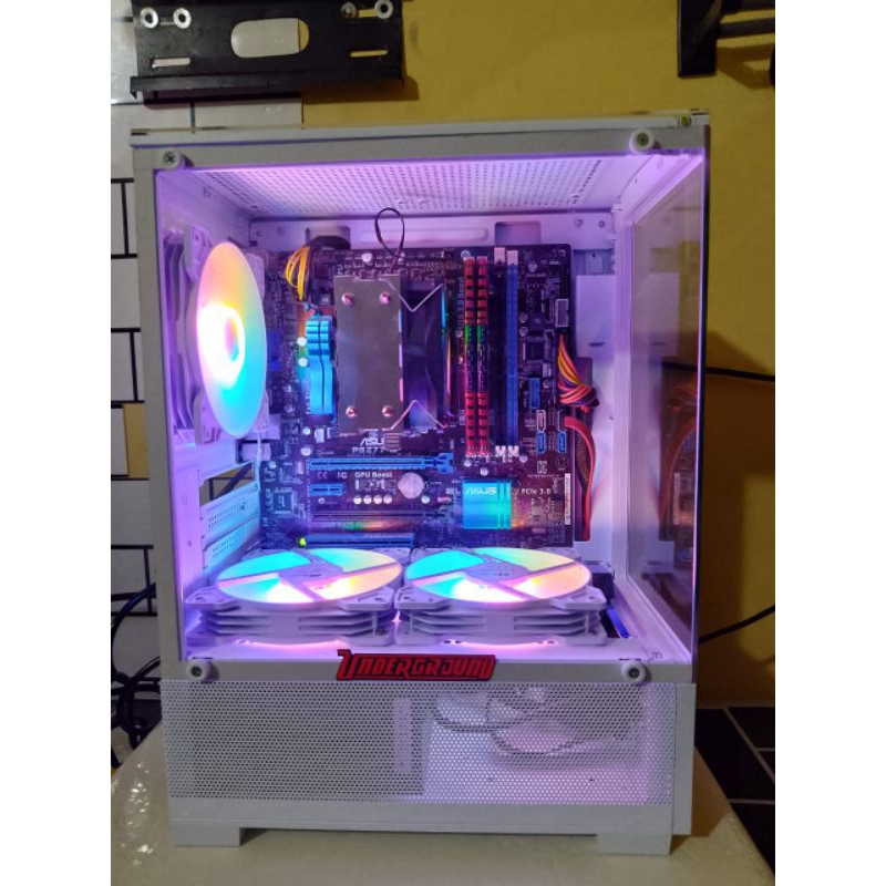 Jual Tutup casing pc TRANSFARAN GAMING NOIR PREDATOR VARRO INFORCE ...