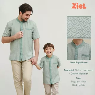 ZIEL KIDS - Arman Koko | RAYA Collection | Baju Koko Dad & Boy | Pakaian Muslim