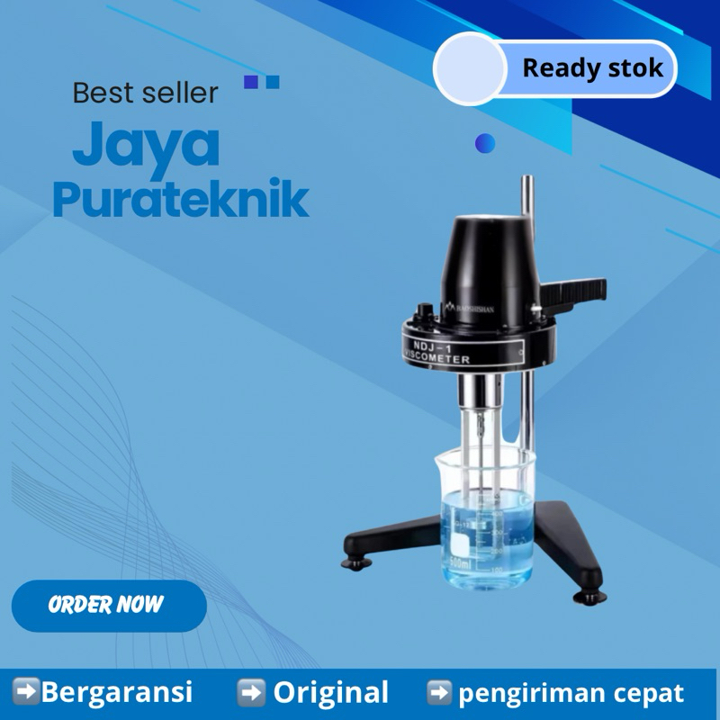Jual Viscometer Rotary NDJ-1 Tester Viskometer Viscosity NDJ1 ...