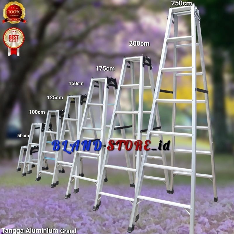 Jual Tangga Lipat / Tangga Aluminium / tangga lipat Super Jumbo Grand