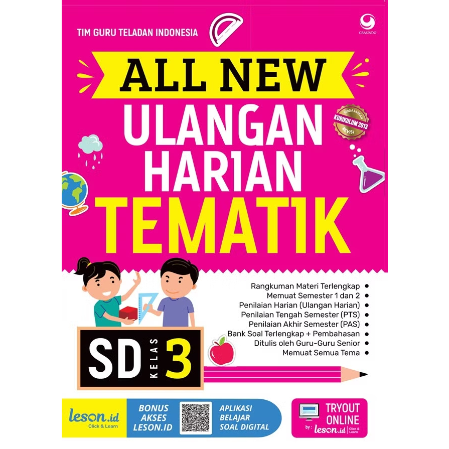 Jual Buku All New Ulangan Harian Tematik SD/MI Kelas 3 | Shopee Indonesia
