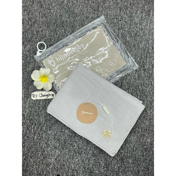 Hijab Baby Voal Paris Legend Premium – Napocut Hijabers Pouch Paris Chayshop
