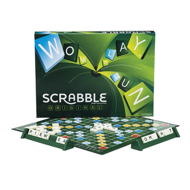 Mattel Games. Scrabble aprende inglés. regalos y juguetes para niños y