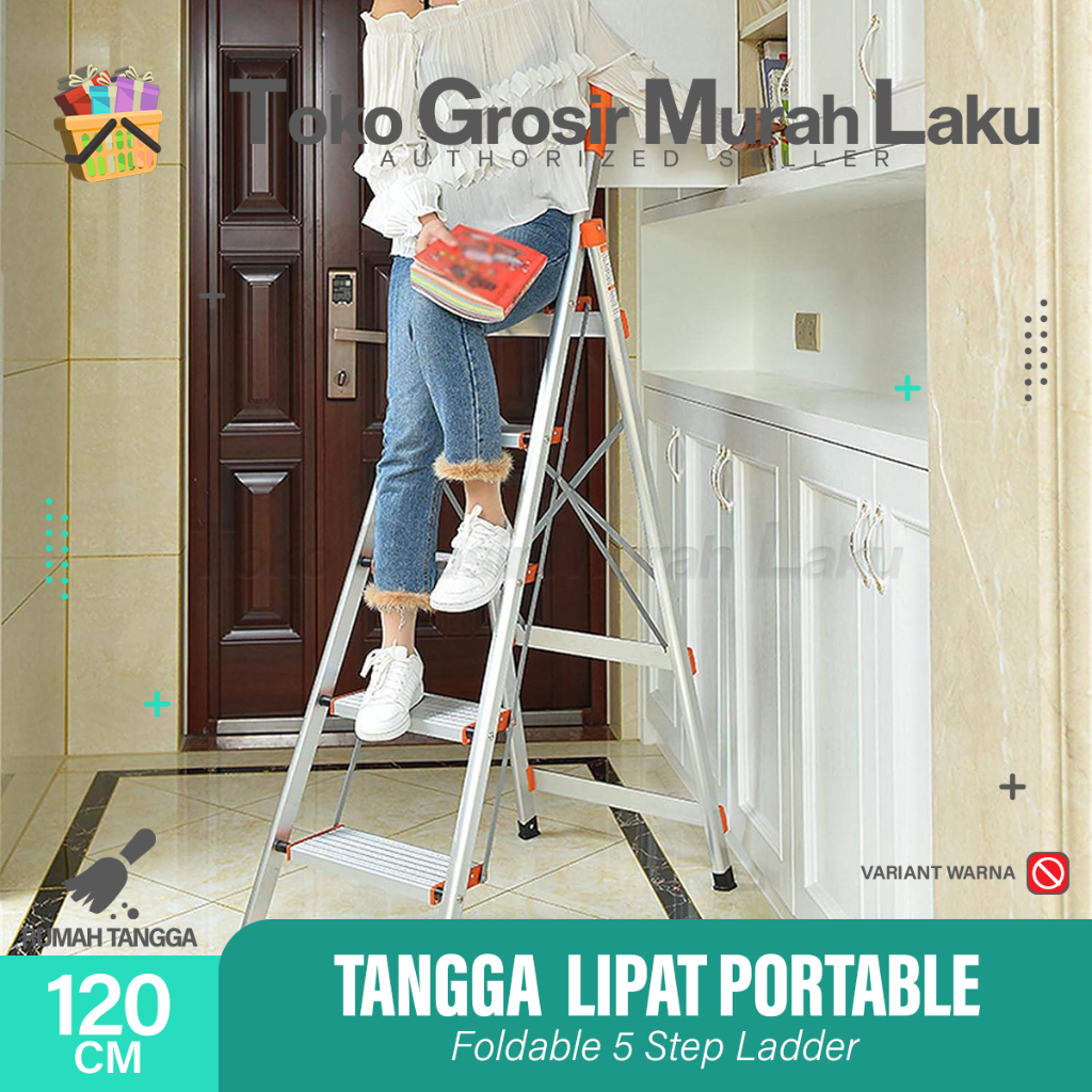 Jual TANGGA LIPAT ALUMINIUM / TANGGA PORTABLE / TANGGA LIPAT SERBAGUNA ...