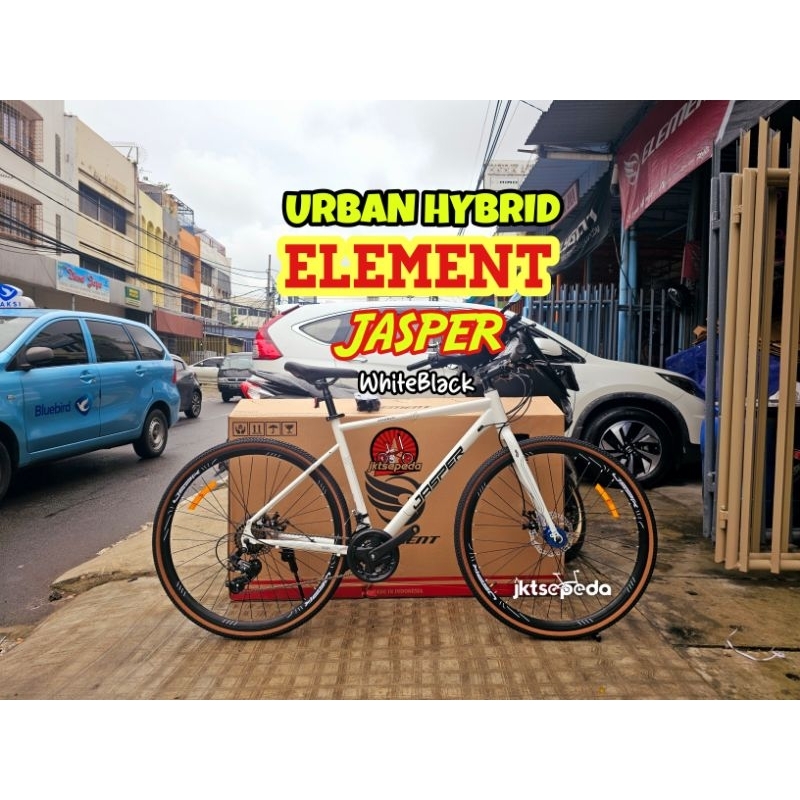 Jual Sepeda Urban Hybrid ELEMENT JASPER | Shopee Indonesia