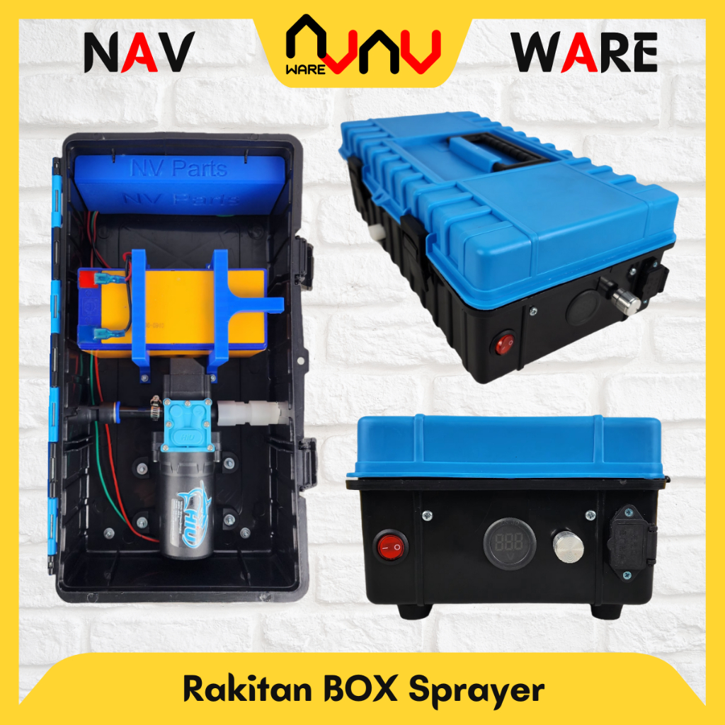 Jual Paket BOX Rakitan Spayer Elektrik Tanpa Gendong - Pompa Air HIU DC ...