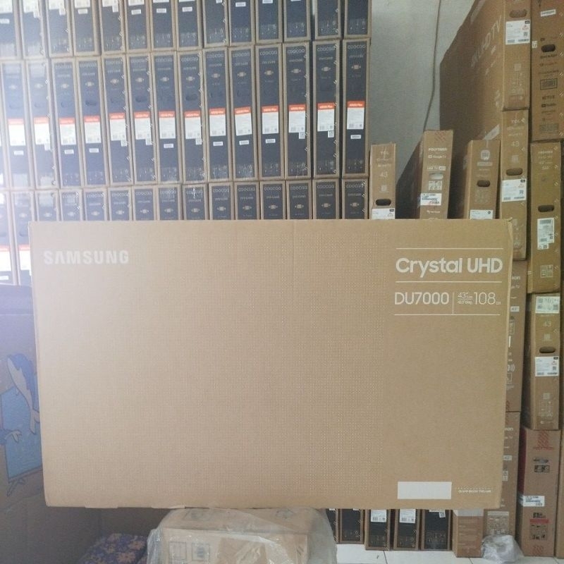Jual TV Samsung 43DU7000 UHD 4K Smart TV GARANSI RESMI | Shopee Indonesia