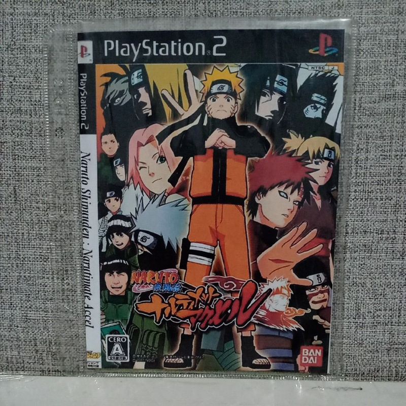 PS2 Naruto Narutimate Hero + Accel &ndash; Set Di 6 Giochi, Versione Giapponese NTSC-J, PlayStation 2