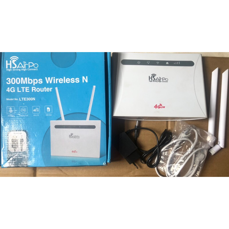 Jual Router HS AirPo model LTE300N-300Mbps wireless N 4G LTE (second ...