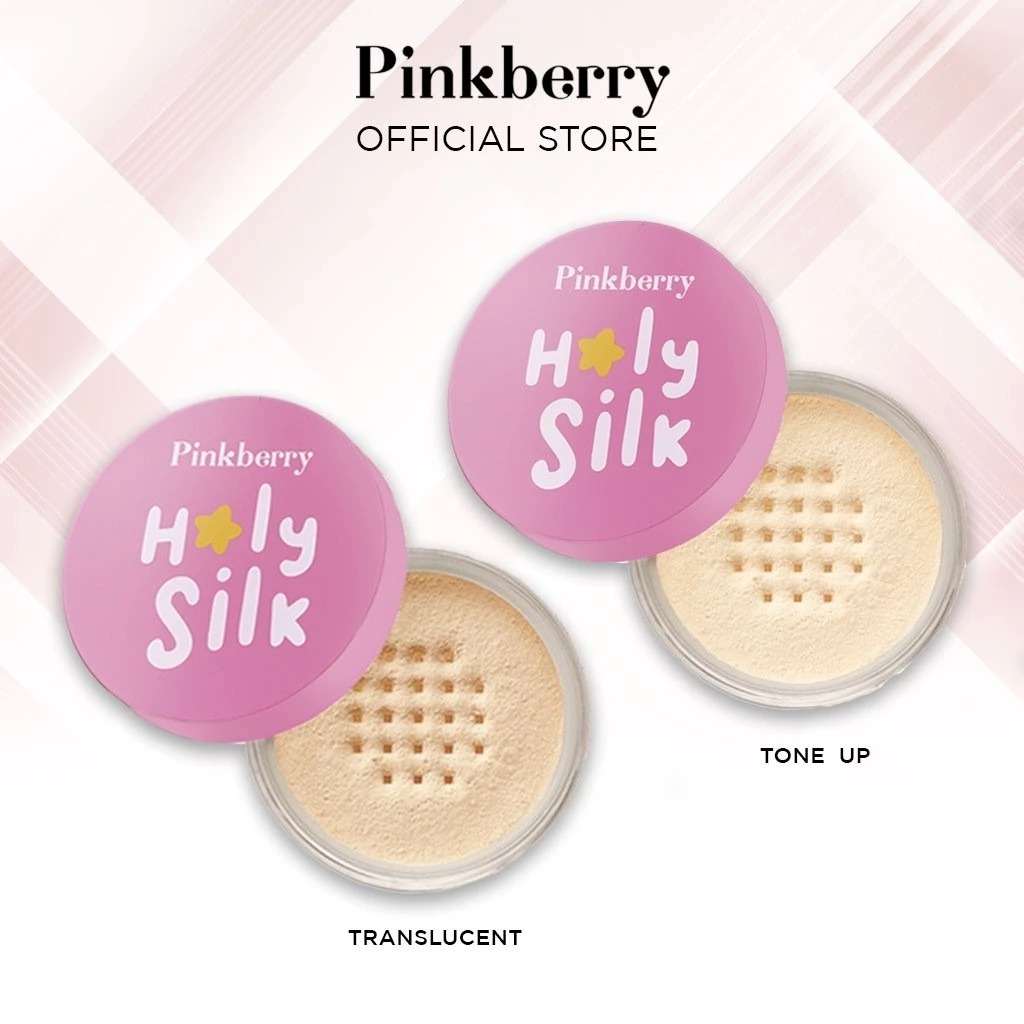Jual PINKBERRY Holy Silk 4K Blur Setting Powder 20gr | Shopee Indonesia