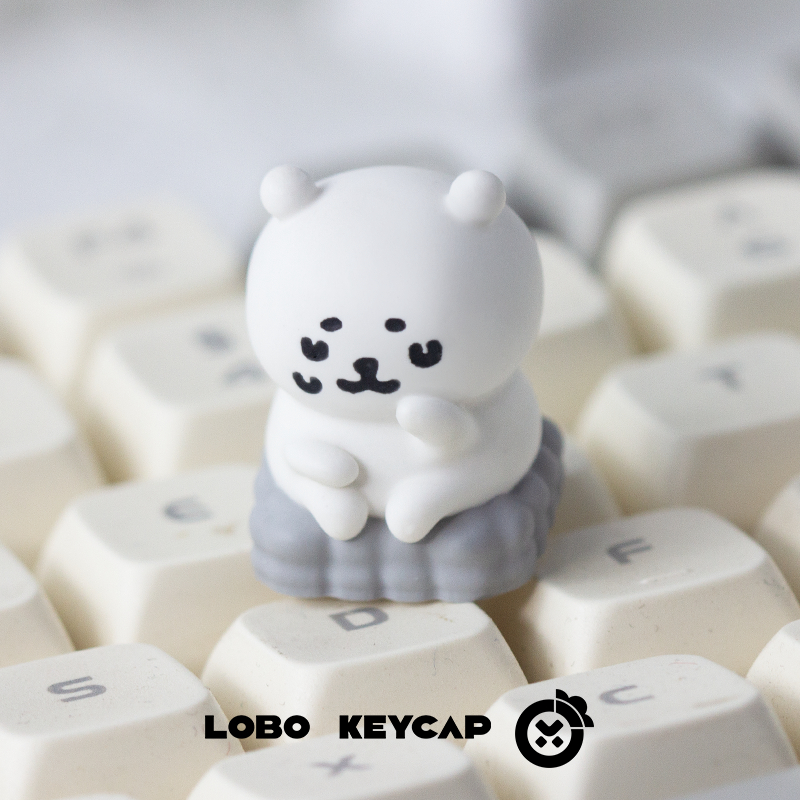 Jual cute Chiikawa Mechanical keyboard keycaps Personalization Handmade ...