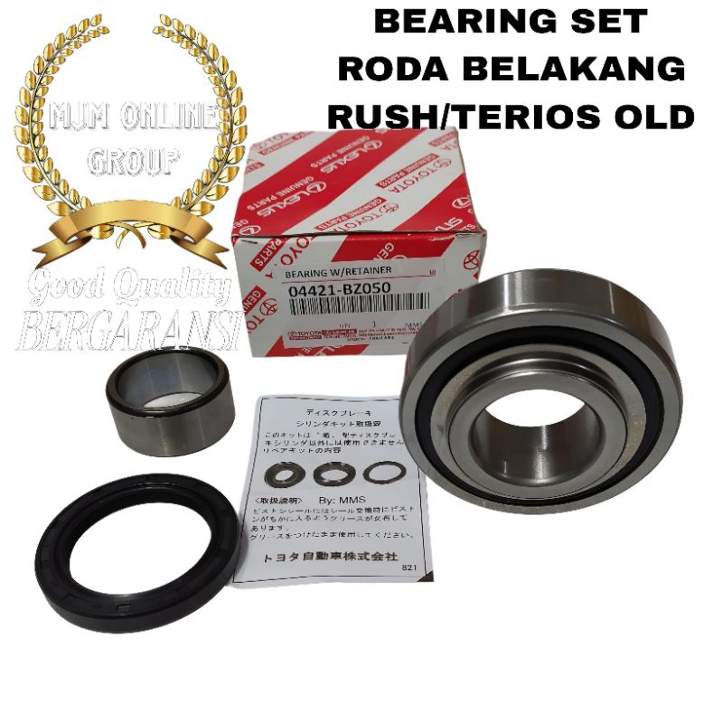 Jual BEARING LAHER RODA BELAKANG SET RUSH / TERIOS - GOOD QUALITY ...