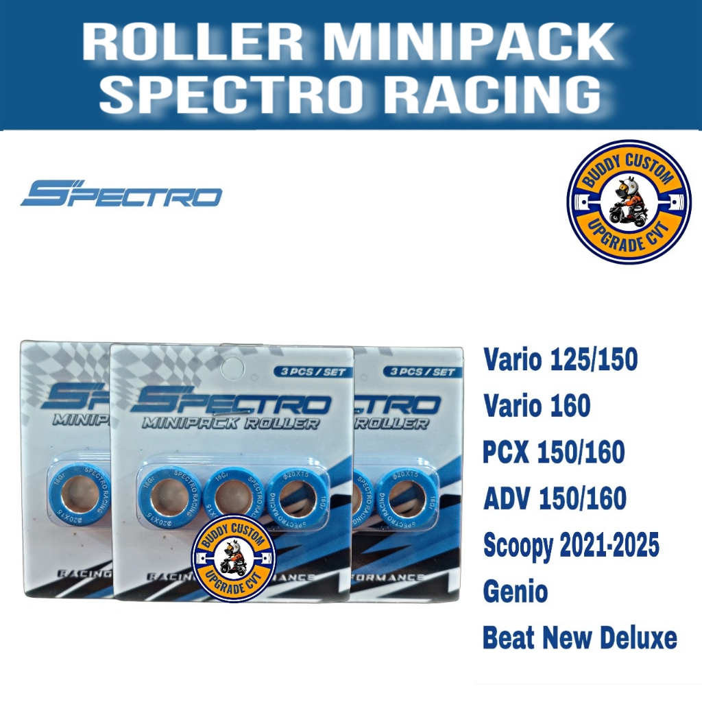Jual Roller spectro Racing mini pack Beat Deluxe Scoopy New 2021-2025 ...