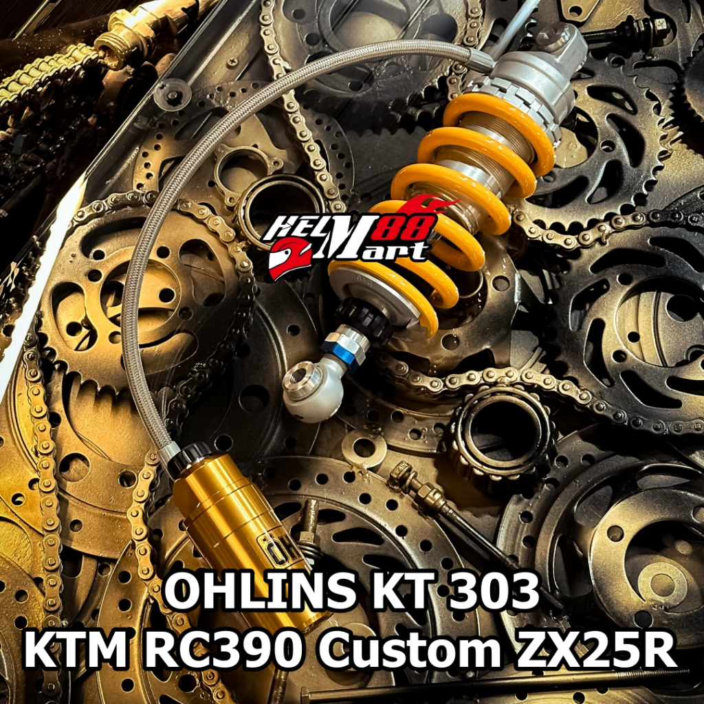 Jual Shock OHLINS Kawasaki ZX-25R (Custom KT303) - Absorber