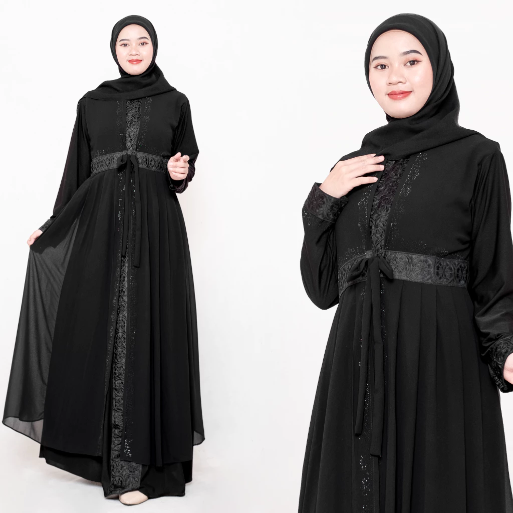 Abaya Jumbo Comera Tampilan Keseluruhan