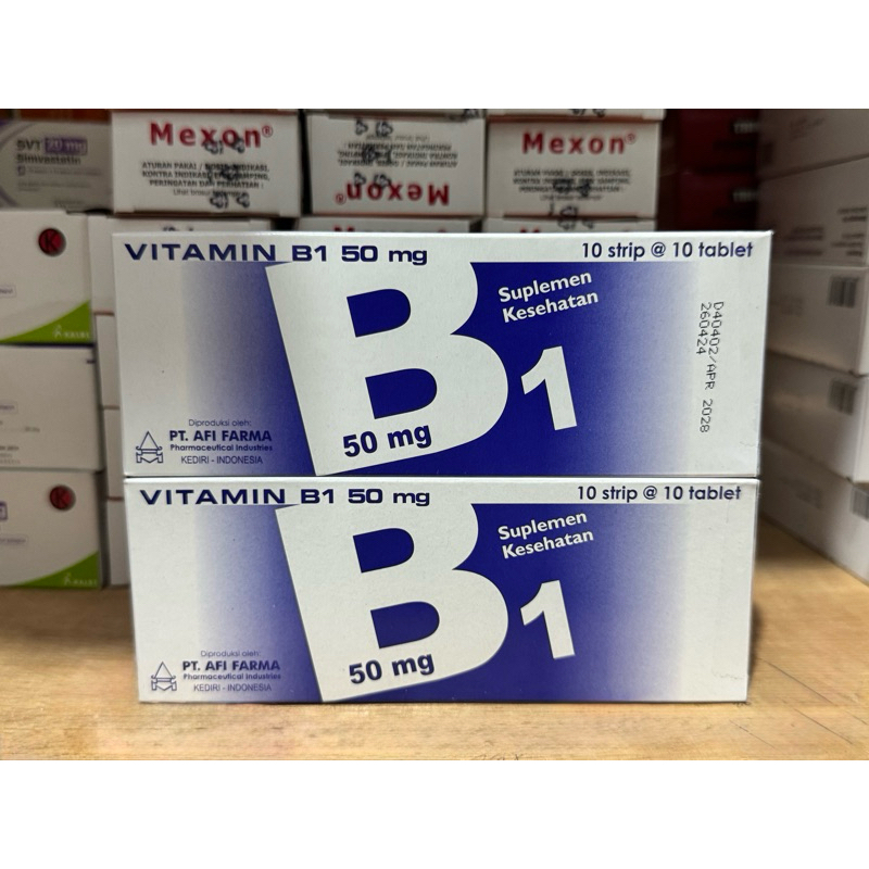 Jual VITAMIN B1 - BOX | Shopee Indonesia
