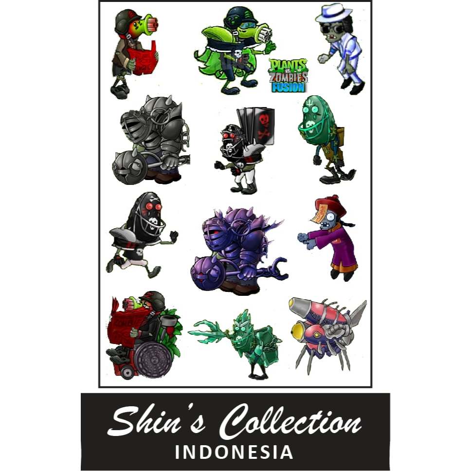 Jual Sticker stiker Plants vs Zombies 1 pc | Shopee Indonesia