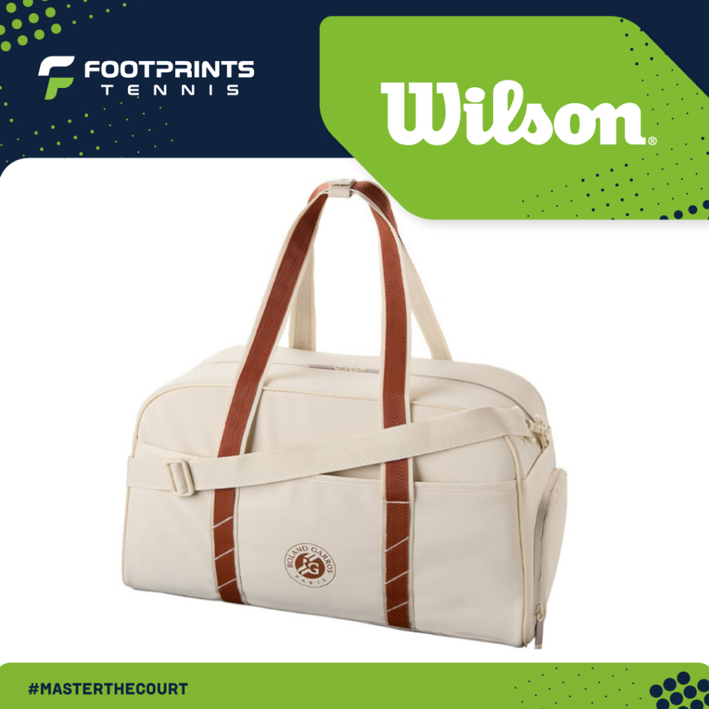 Jual Tas Tenis Wilson Roland Garros 2025 Small Duffle Cream Bag