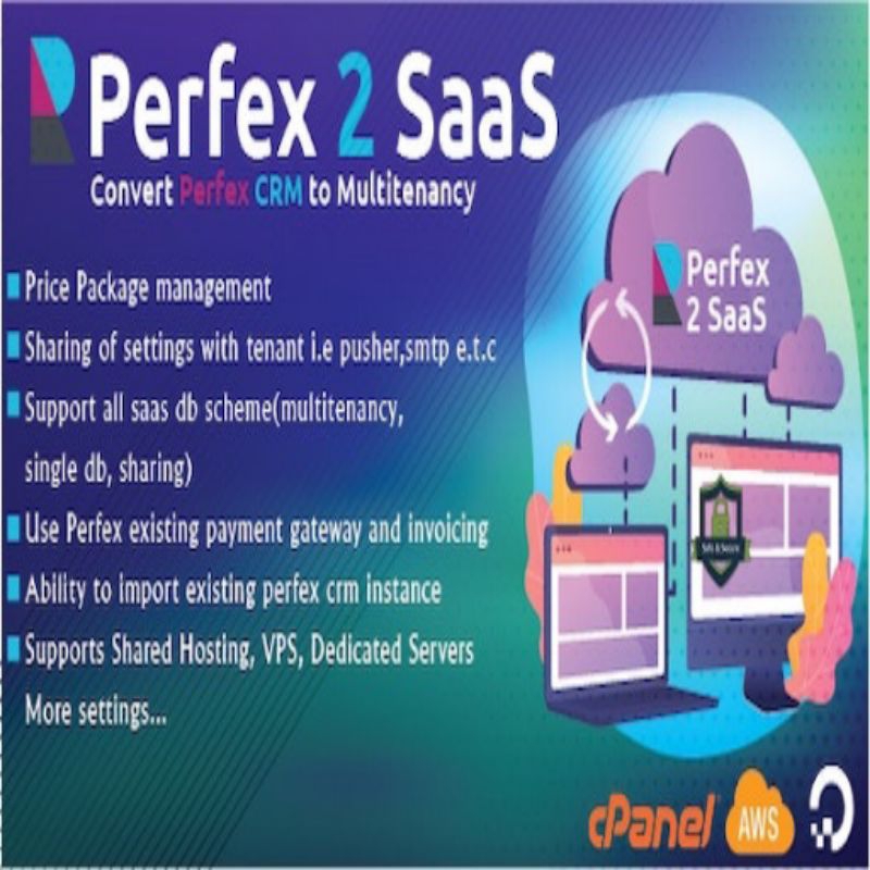 Jual Perfex CRM SaaS Module - Transform Your Perfex CRM into a Powerful ...