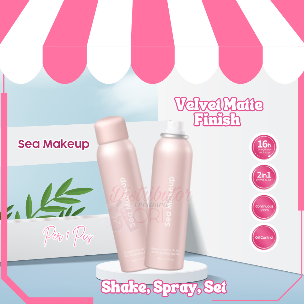 Jual SEA MAKEUP Stayput Prime & Set Continuous Setting Spray 100 ml ...