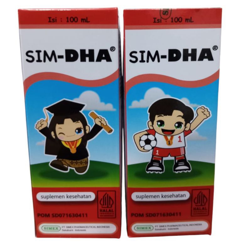 Jual SIM-DHA SYRUP Suplemen Kesehatan Anak | Shopee Indonesia