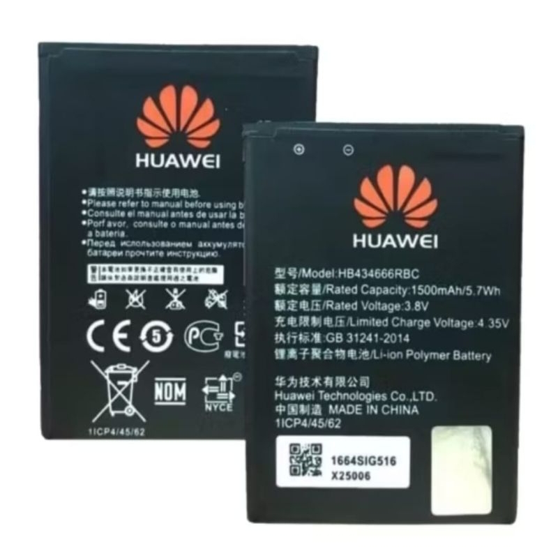 BATTERIA HB434666RBC E5573 COMPATIBILE PER POCKETCUBE H3G VODAFONE R216 MODEM DI RICAMBIO