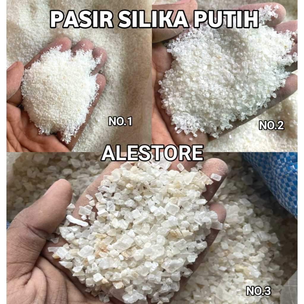 Jual Pasir Silica/Silika Halus dan kasar Aquarium Filter aquarium ...