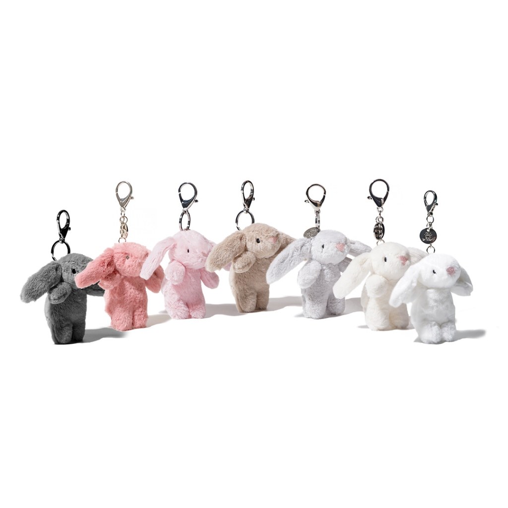 Jual Jellycat Bashful Bunny Small Keyring Bag Charm | Shopee Indonesia