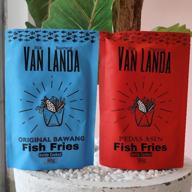 Jual Stick Basreng Van Landa Fish Fries 80 gr | Shopee Indonesia