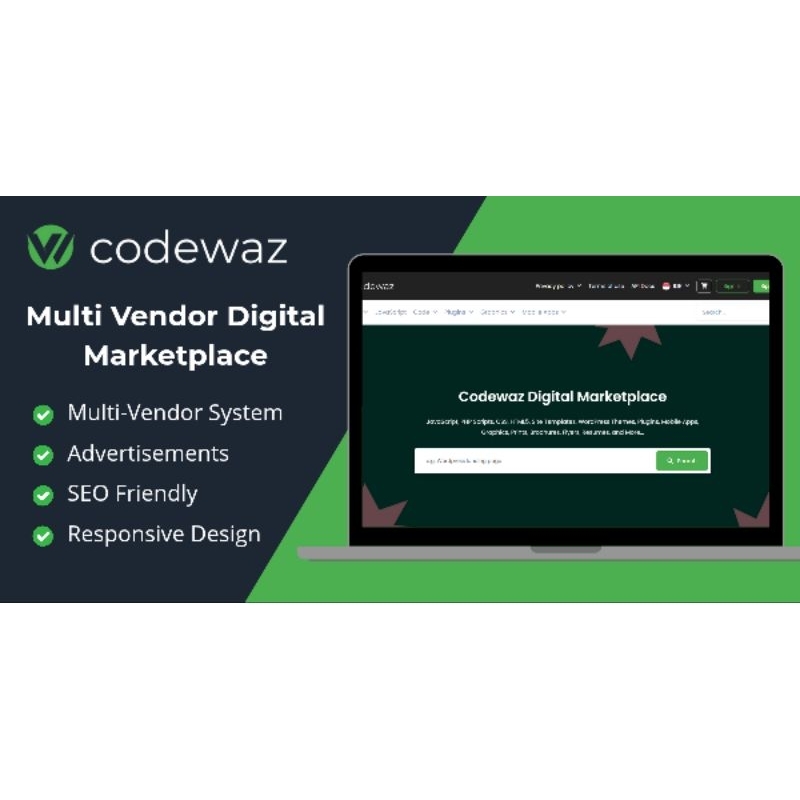 Jual Source Code Toko Online Multi Vendor Digital Marketplace | Shopee ...