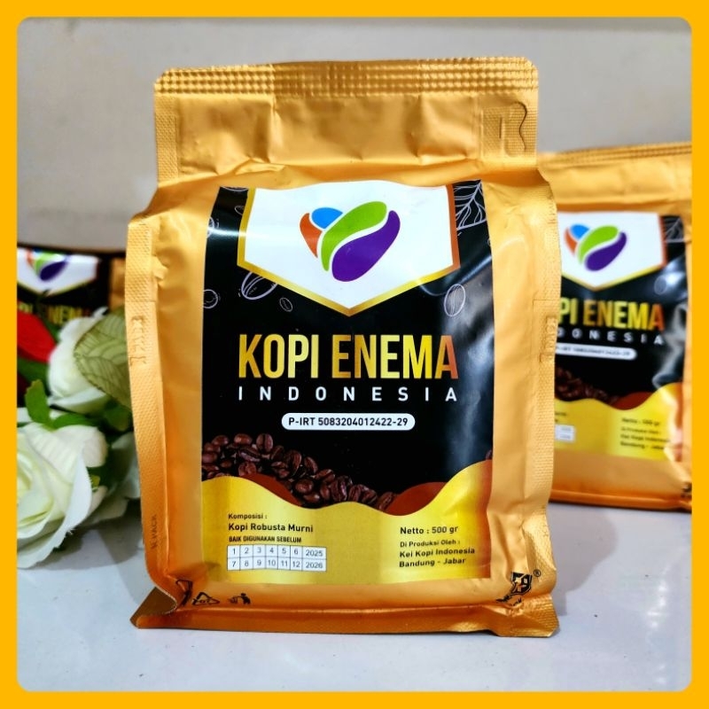 Jual [500gr] KOPI ENEMA KEI LR / MR KOPI ORGANIK LIGHT ROASTED/ MIDDLE ...