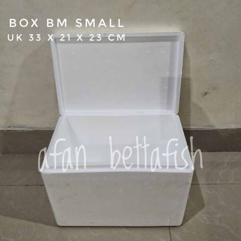 Jual Styrofoam Box BM Small /Sterefoam Box BM ukuran 33 x 21 x 23 cm ...