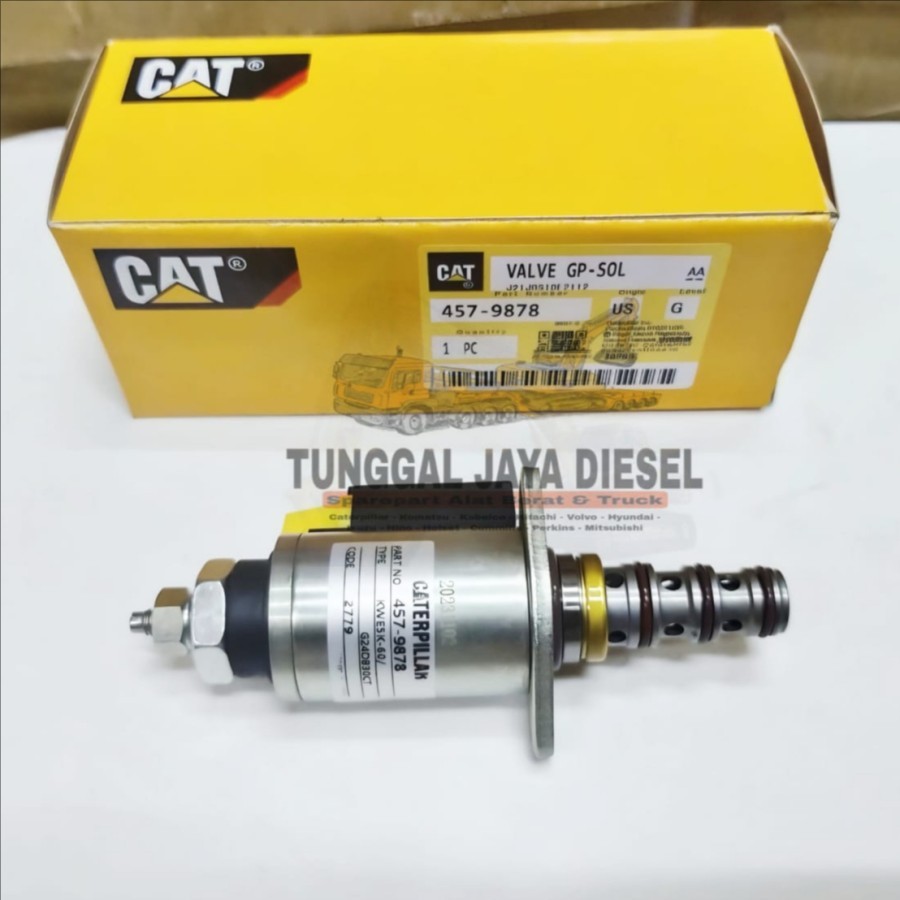 Jual Solenoid Valve Pump 320D2 330D 336D Selenoid Pompa 457-9878 ...