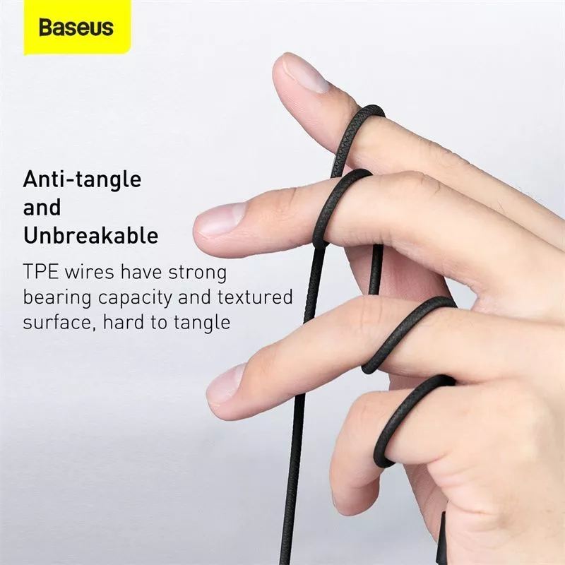 Baseus Encok H19 Wired Earphone Handsfree Headset Audio Jack 3.5mm