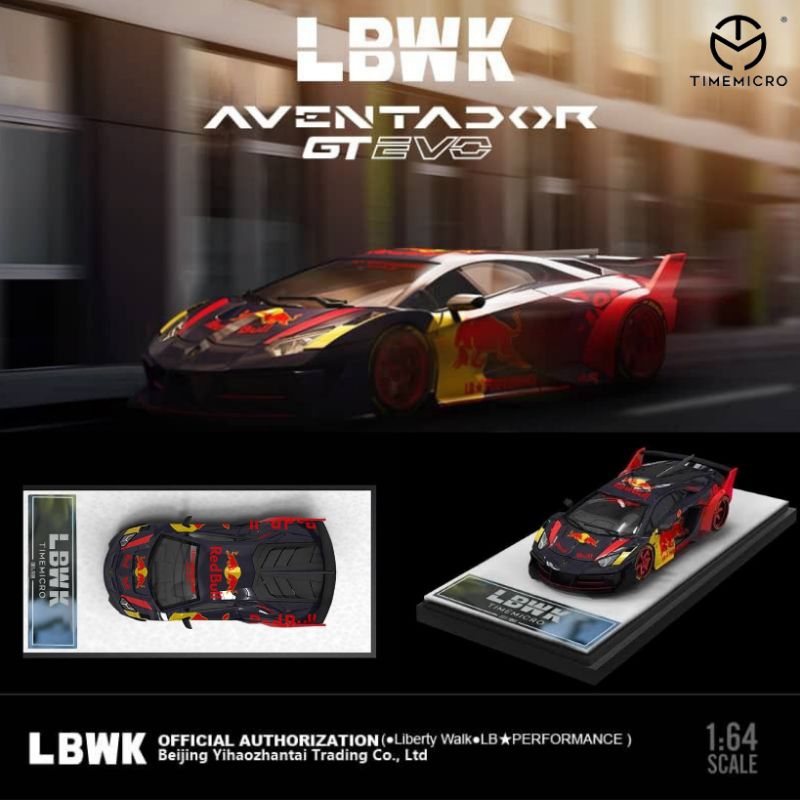 Jual Time Micro LBWK Lamborghini Aventador LP-700 GT3 Evo Red Bull ...