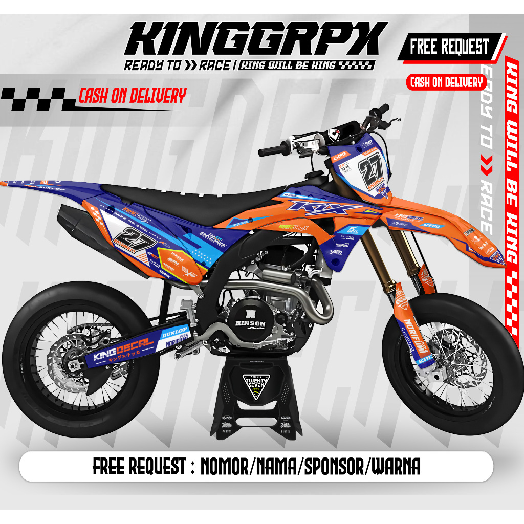 Jual DECAL KLX GORDON FULL BODY - STIKER GORDON FULL BODY CUSTOME 2 ...