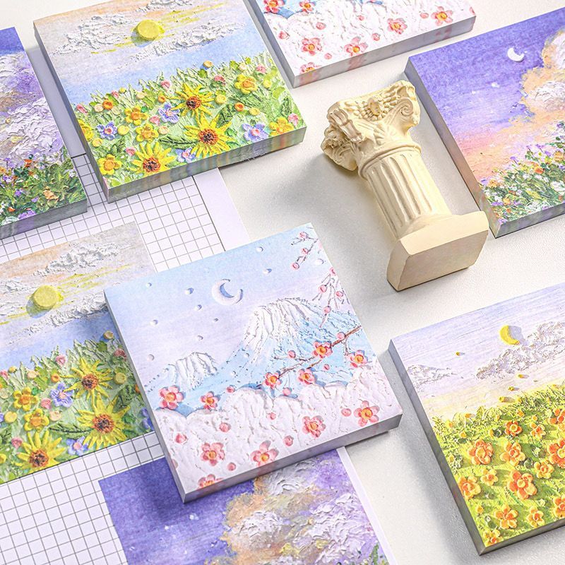 Jual ATM.Medan Sticky Notes/Memo Motif Bunga dan Alam | Shopee Indonesia