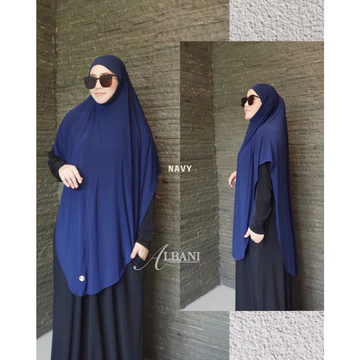 French Khimar Jersey Xl Xxl Bahan Flowly Premium