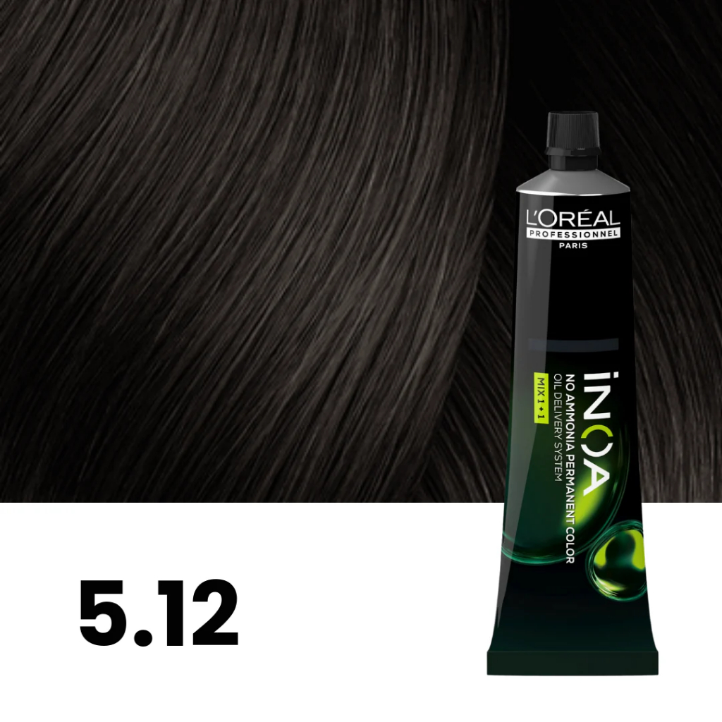 Jual CAT INOA Loreal tanpa ammonia vegan color no.5.12 light iridiscent ...