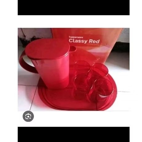 Jual CLASSY RED COLLECTION TUPPERWARE | Shopee Indonesia