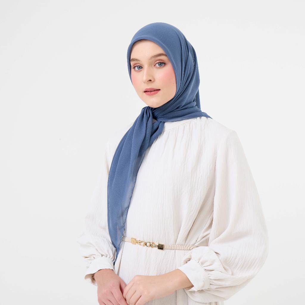 Hijab Paris Japan Eyelash Segi Empat Premium Polos DS Modest