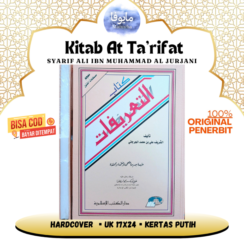 Jual [Original DKIslamiyah] Kitab At Ta'rifat Launan (Kamus Istilah ...