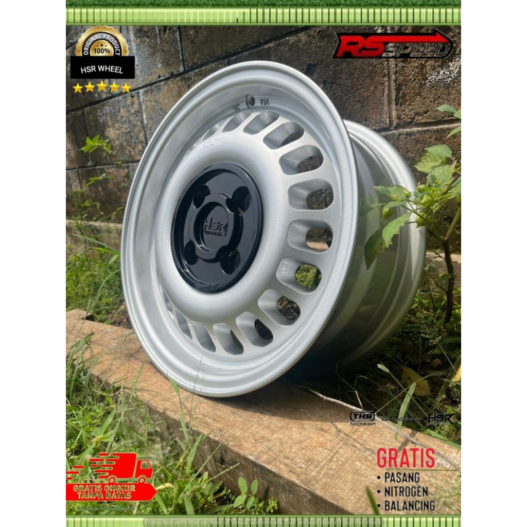 Jual Velg Racing Model Rally cocok Mobil Corolla,Starlet,Vios dll R14 ...